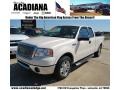 2007 White Sand Tri-Coat Ford F150 Lariat SuperCab  photo #1