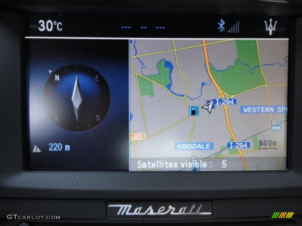 2011 Maserati GranTurismo S Navigation Photo #49516316