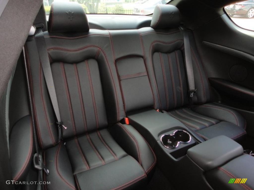 Nero Interior 2011 Maserati GranTurismo S Photo #49516427