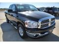 2008 Brilliant Black Crystal Pearl Dodge Ram 2500 Big Horn Quad Cab 4x4  photo #11