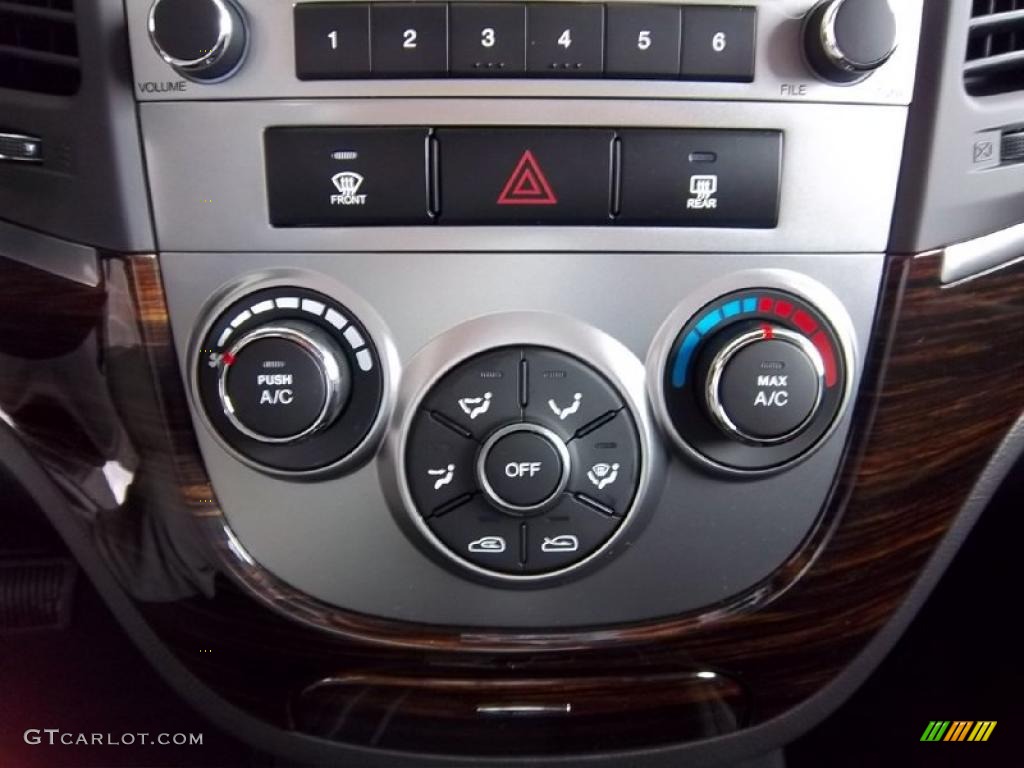 2011 Hyundai Santa Fe SE Controls Photo #49516868