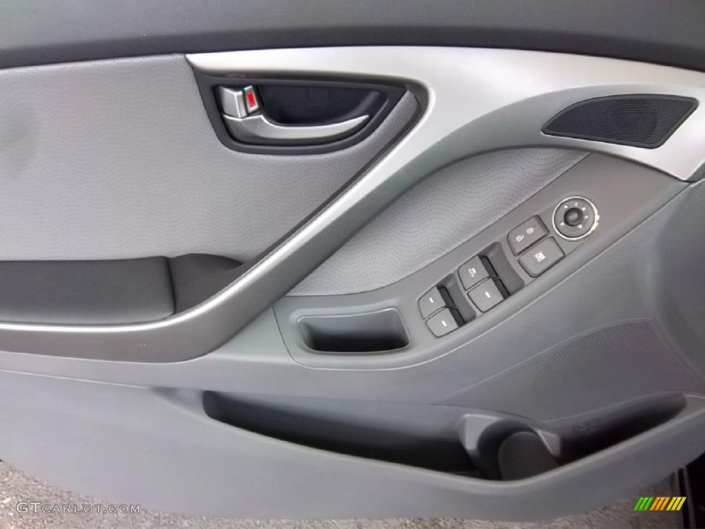2011 Hyundai Elantra Limited Gray Door Panel Photo #49517522