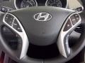 Gray 2011 Hyundai Elantra Limited Steering Wheel