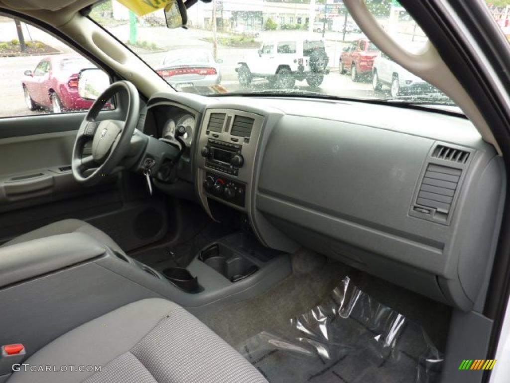 Medium Slate Gray Interior 2007 Dodge Dakota TRX4 Quad Cab 4x4 Photo #49517708