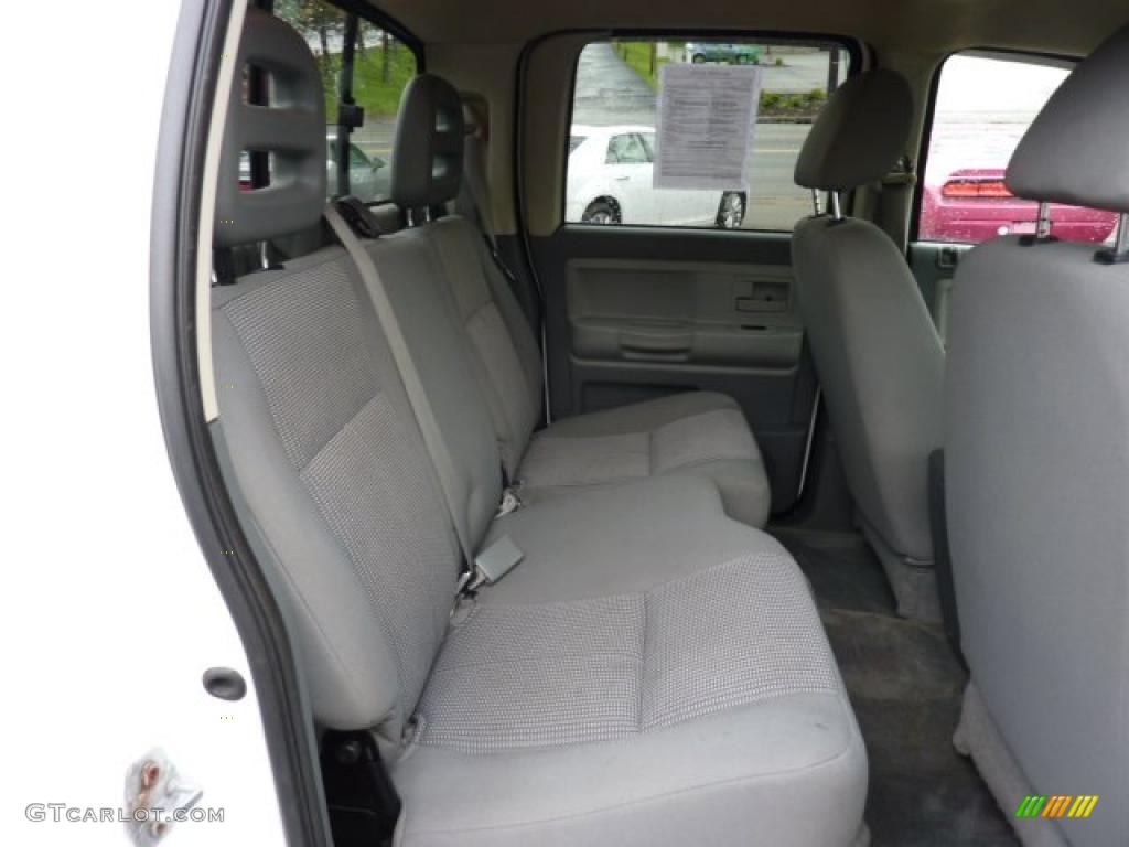 Medium Slate Gray Interior 2007 Dodge Dakota TRX4 Quad Cab 4x4 Photo #49517738