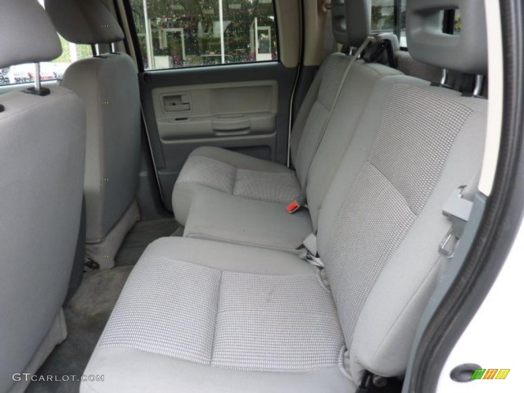 Medium Slate Gray Interior 2007 Dodge Dakota TRX4 Quad Cab 4x4 Photo #49517780
