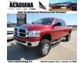 Flame Red 2008 Dodge Ram 2500 SXT Mega Cab 4x4