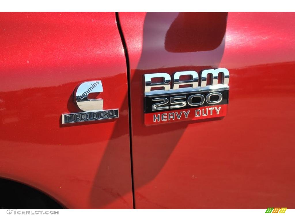 2008 Dodge Ram 2500 SXT Mega Cab 4x4 Marks and Logos Photo #49518767