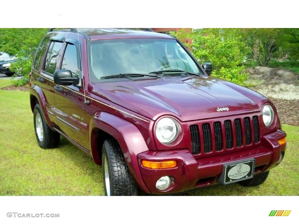 2003 Liberty Limited - Dark Garnet Red Pearl / Taupe photo #1