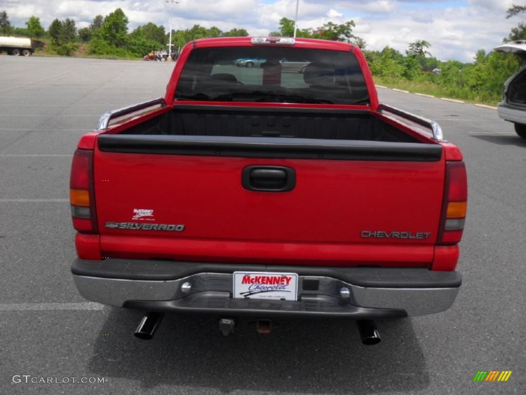2000 Silverado 1500 LT Extended Cab - Victory Red / Graphite photo #3