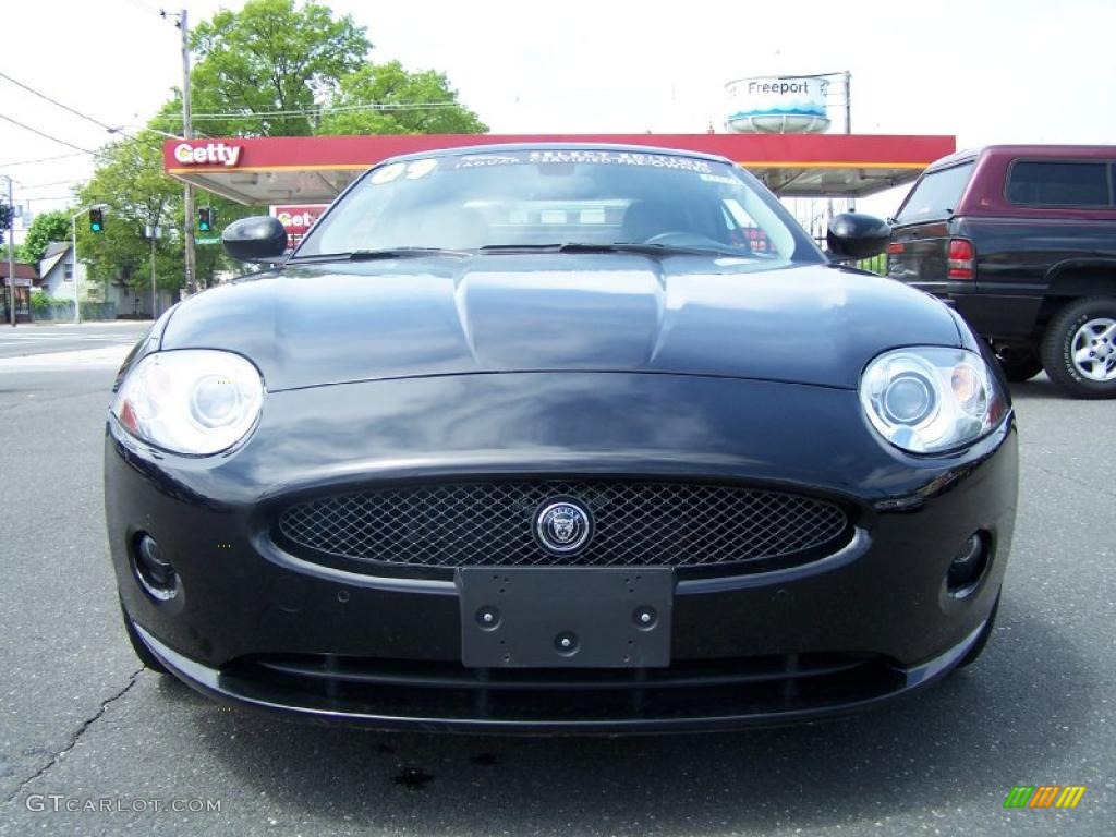 2009 XK XK8 Convertible - Ebony Black / Charcoal photo #2