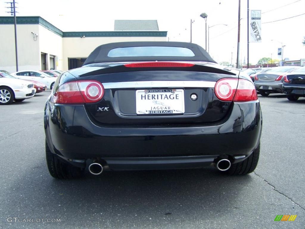 2009 XK XK8 Convertible - Ebony Black / Charcoal photo #5