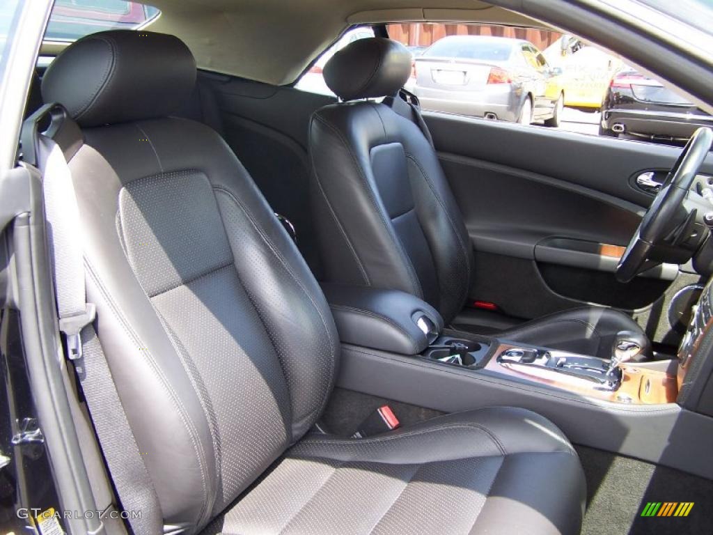 Charcoal Interior 2009 Jaguar XK XK8 Convertible Photo #49519694