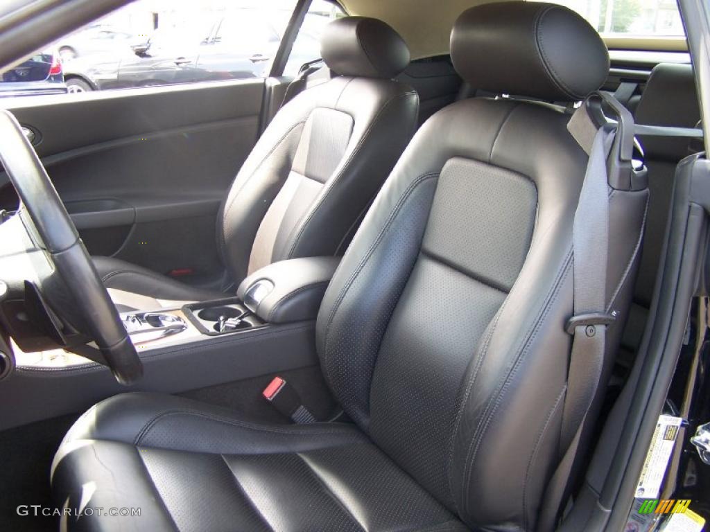 Charcoal Interior 2009 Jaguar XK XK8 Convertible Photo #49519739