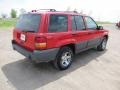 1996 Flame Red Jeep Grand Cherokee Laredo 4x4  photo #7