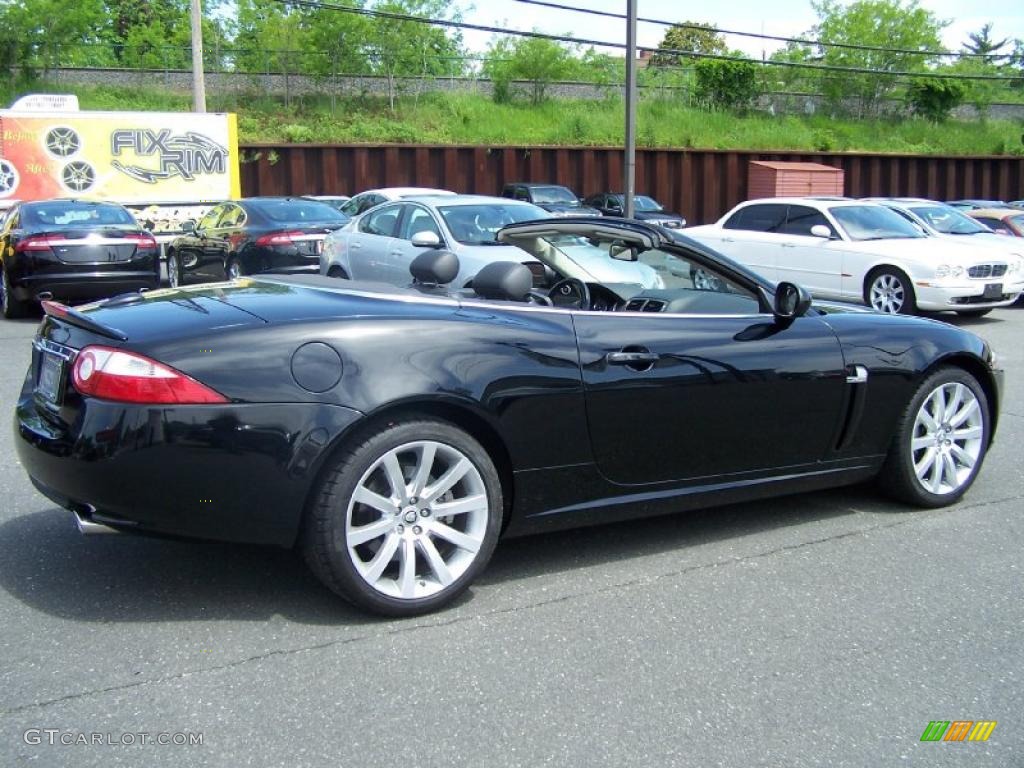 2009 XK XK8 Convertible - Ebony Black / Charcoal photo #34