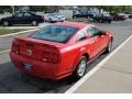 2005 Torch Red Ford Mustang V6 Deluxe Coupe  photo #10
