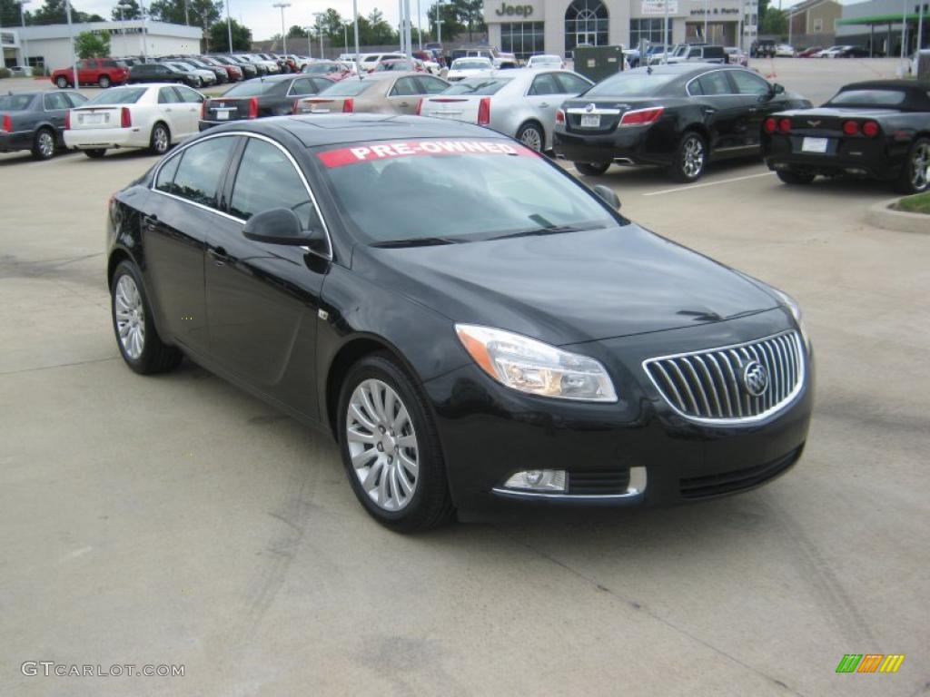 Carbon Black Metallic 2011 Buick Regal CXL Exterior Photo #49521719