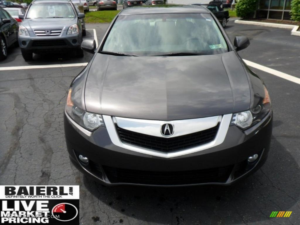 2009 TSX Sedan - Grigio Metallic / Ebony photo #2