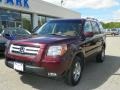 2008 Dark Cherry Pearl Honda Pilot EX 4WD  photo #1