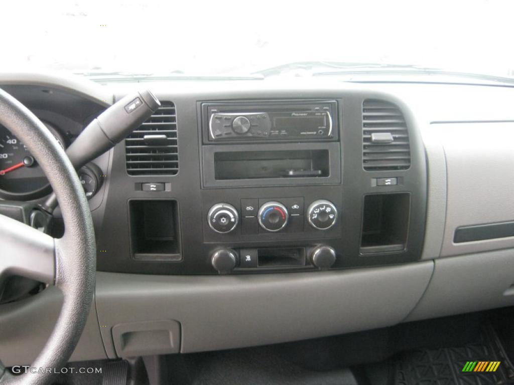 2010 Silverado 1500 Extended Cab 4x4 - Black Granite Metallic / Dark Titanium photo #10