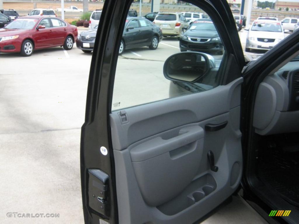 2010 Silverado 1500 Extended Cab 4x4 - Black Granite Metallic / Dark Titanium photo #17