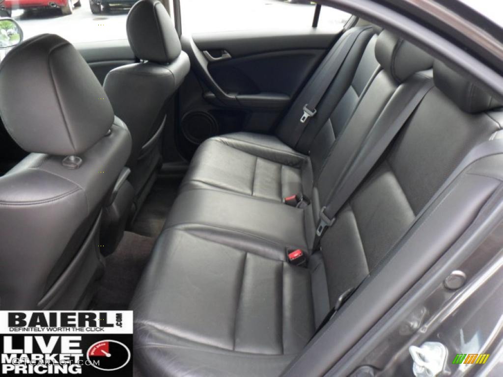 2009 TSX Sedan - Grigio Metallic / Ebony photo #14