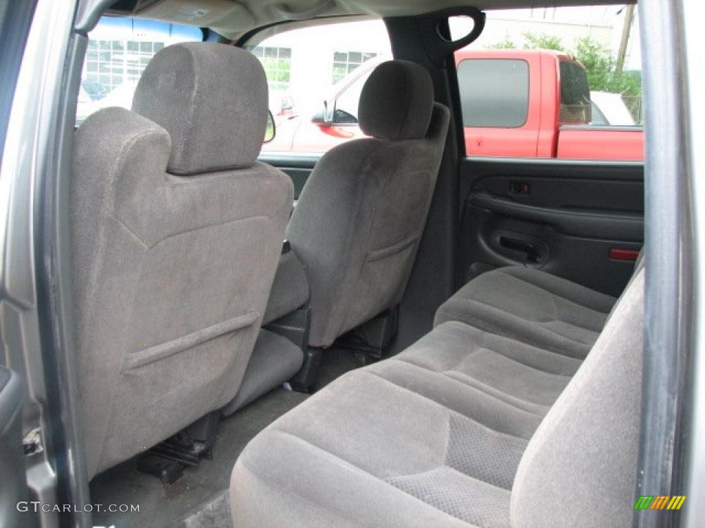 2006 Silverado 1500 LS Crew Cab 4x4 - Graystone Metallic / Dark Charcoal photo #7