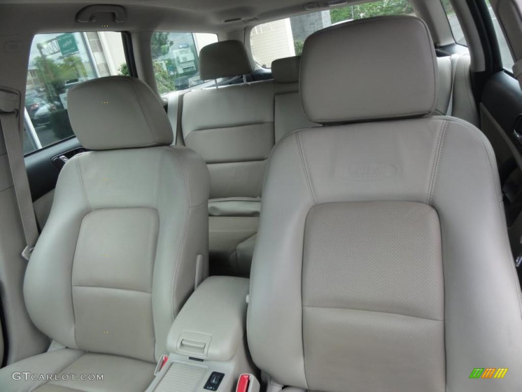 Warm Ivory Interior 2008 Subaru Outback 3.0R L.L.Bean Edition Wagon Photo #49523867