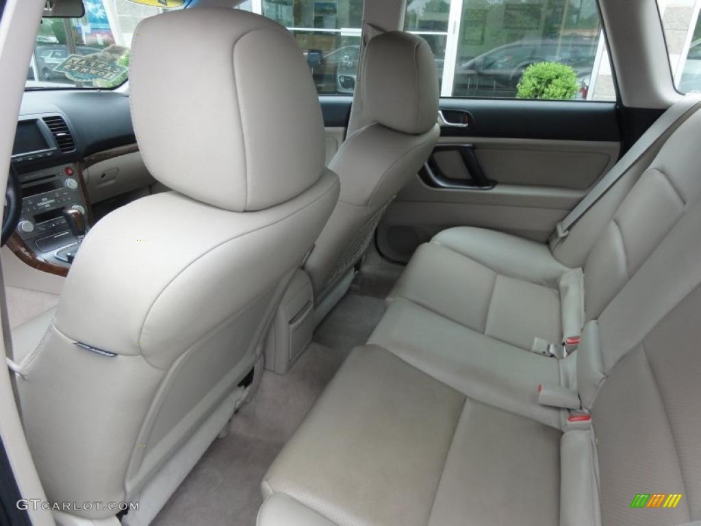 Warm Ivory Interior 2008 Subaru Outback 3.0R L.L.Bean Edition Wagon Photo #49523882