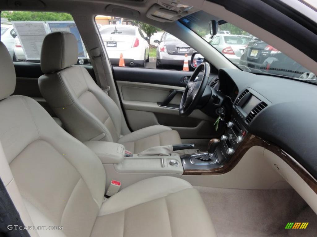 Warm Ivory Interior 2008 Subaru Outback 3.0R L.L.Bean Edition Wagon Photo #49524020