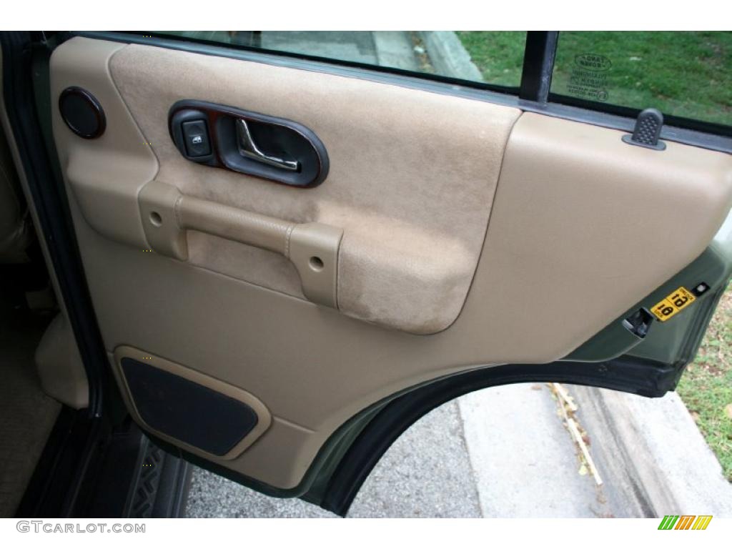 2001 Land Rover Discovery SE7 Bahama Beige Door Panel Photo #49524290