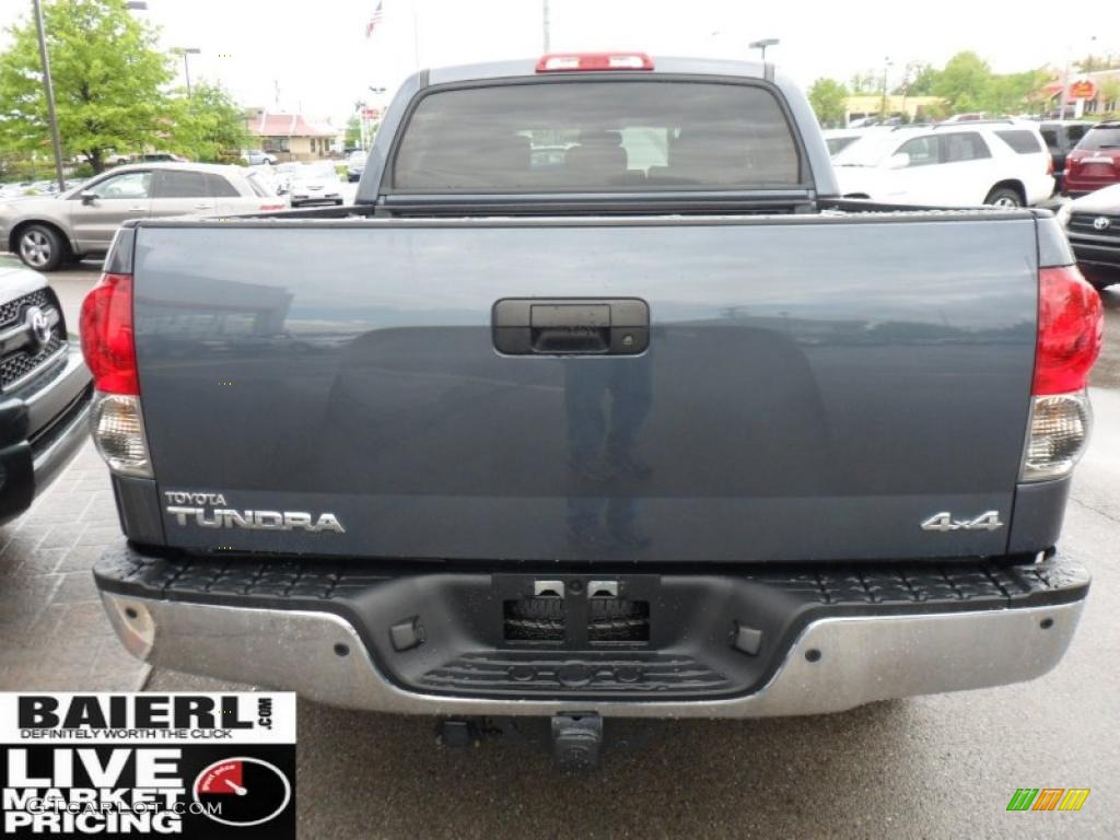 2008 Tundra Limited CrewMax 4x4 - Slate Gray Metallic / Graphite Gray photo #5