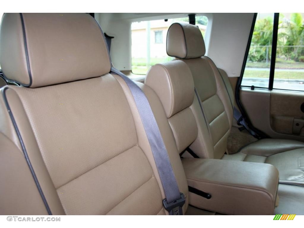 Bahama Beige Interior 2001 Land Rover Discovery SE7 Photo #49524491