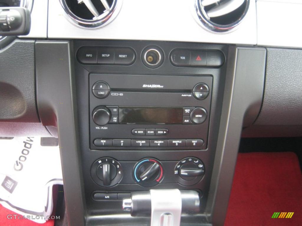 2005 Ford Mustang GT Premium Convertible Controls Photo #49524734