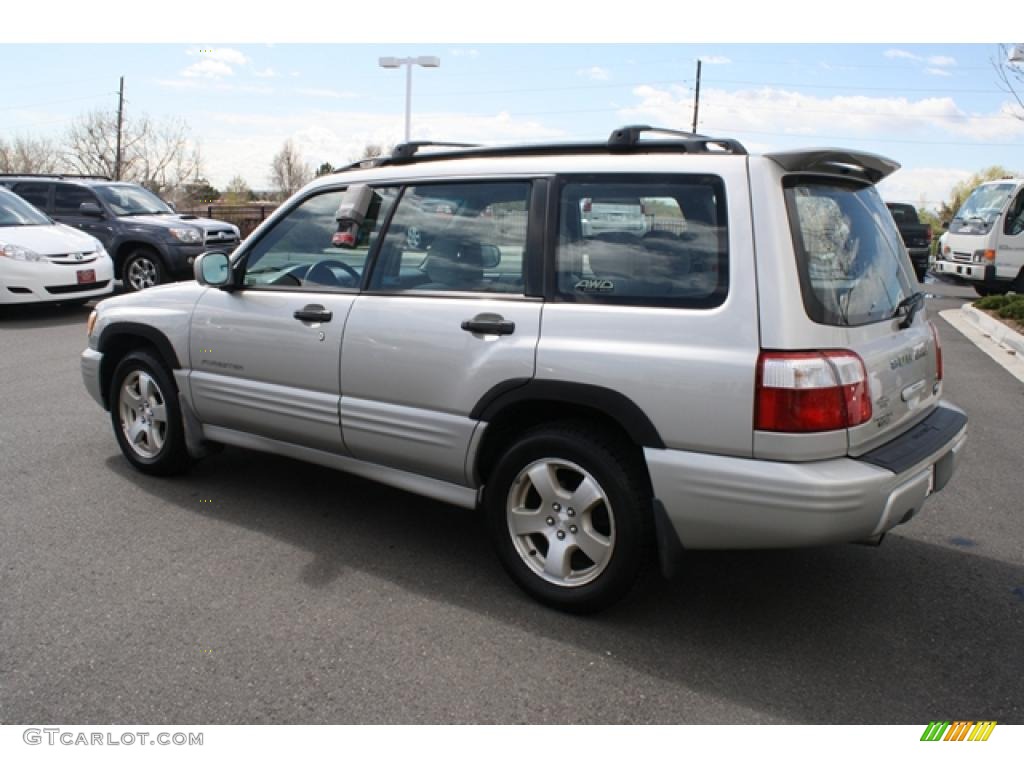 2001 Forester 2.5 S - Silverthorn Metallic / Gray photo #4