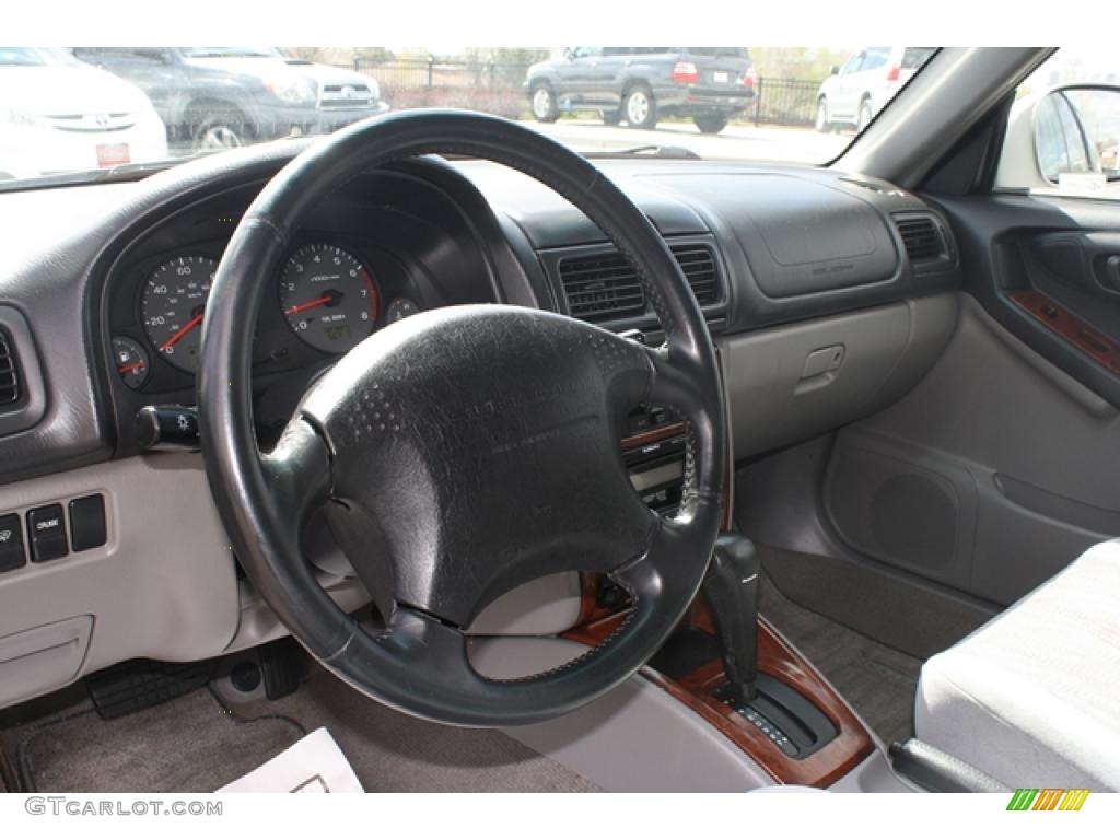 2001 Forester 2.5 S - Silverthorn Metallic / Gray photo #8