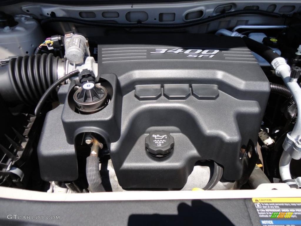 2009 Pontiac Torrent Standard Torrent Model 3.4 Liter OHV 12-Valve V6 Engine Photo #49527311
