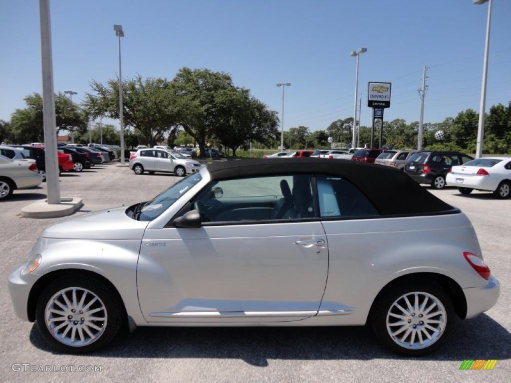 Bright Silver Metallic 2006 Chrysler PT Cruiser GT Convertible Exterior Photo #49527449