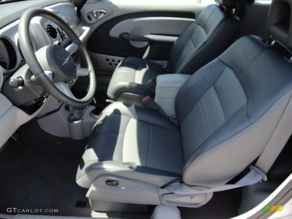 Pastel Slate Gray Interior 2006 Chrysler PT Cruiser GT Convertible Photo #49527494