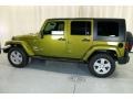 2007 Rescue Green Metallic Jeep Wrangler Unlimited Sahara 4x4  photo #19