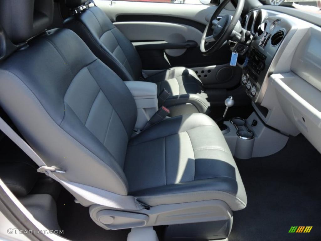 Pastel Slate Gray Interior 2006 Chrysler PT Cruiser GT Convertible Photo #49527614