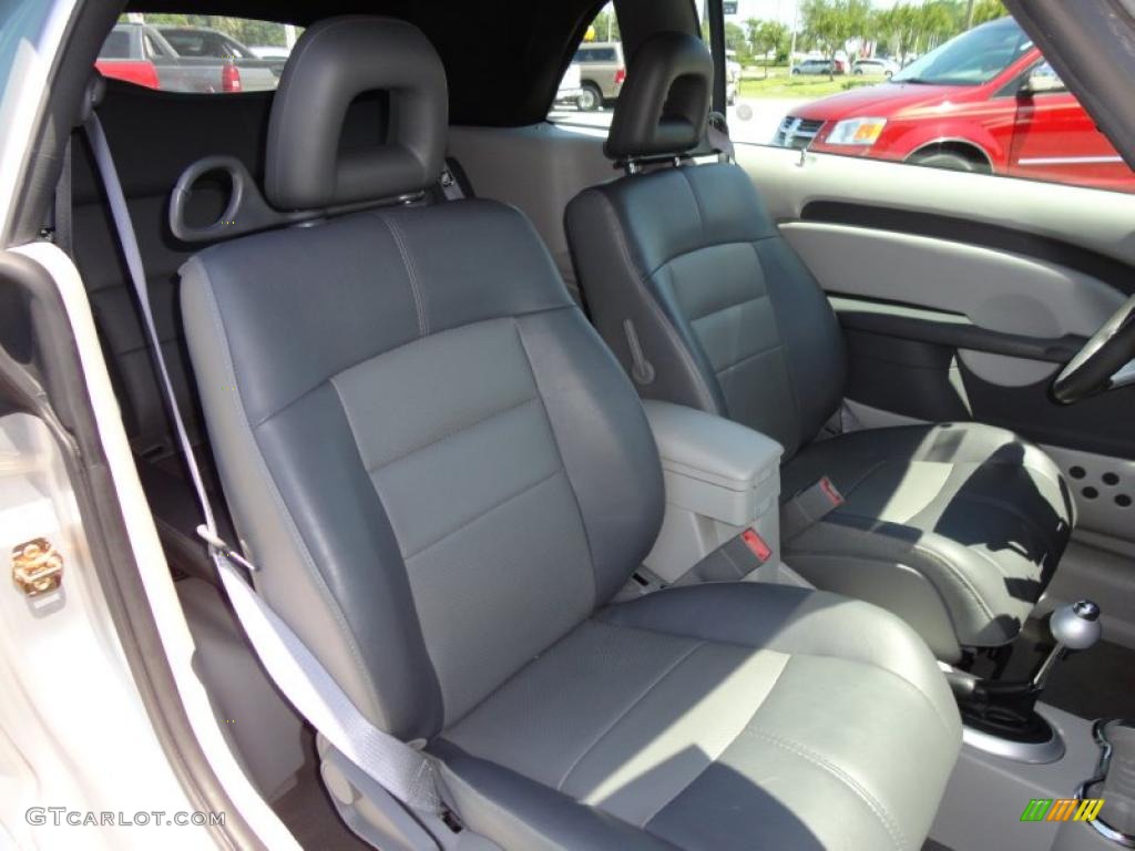 Pastel Slate Gray Interior 2006 Chrysler PT Cruiser GT Convertible Photo #49527629