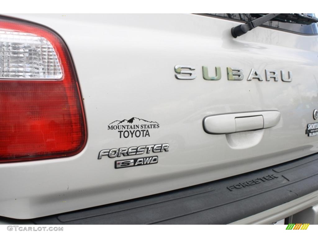 2001 Forester 2.5 S - Silverthorn Metallic / Gray photo #29