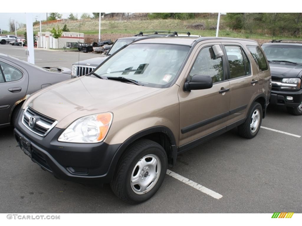 2003 CR-V LX 4WD - Mojave Mist Metallic / Saddle photo #4