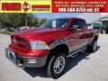 2010 Inferno Red Crystal Pearl Dodge Ram 1500 TRX4 Quad Cab 4x4  photo #1