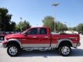 2010 Inferno Red Crystal Pearl Dodge Ram 1500 TRX4 Quad Cab 4x4  photo #2