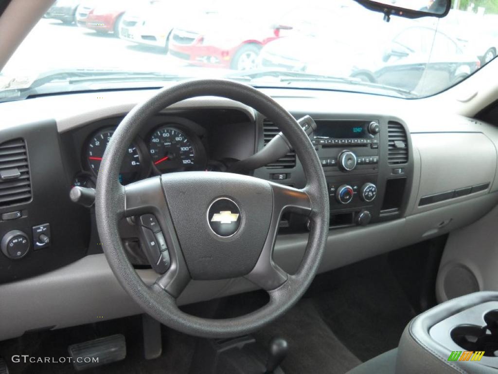 2009 Chevrolet Silverado 1500 LS Regular Cab 4x4 Dark Titanium Dashboard Photo #49528660