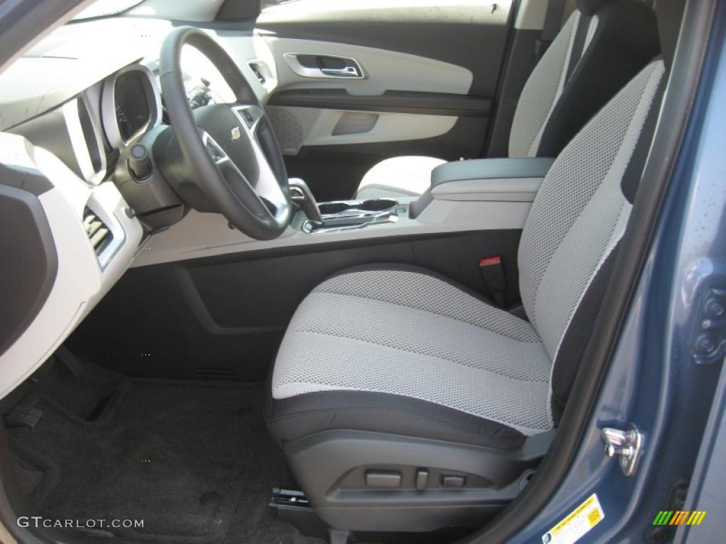 2011 Equinox LT - Twilight Blue Metallic / Light Titanium/Jet Black photo #11