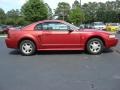 2000 Performance Red Ford Mustang V6 Coupe  photo #6